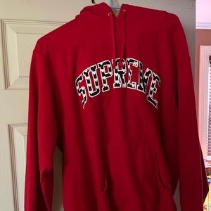 Supreme heart arc hoodie size medium